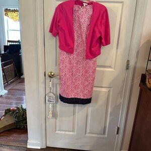 Talbots Sundress with sweater 6P & large